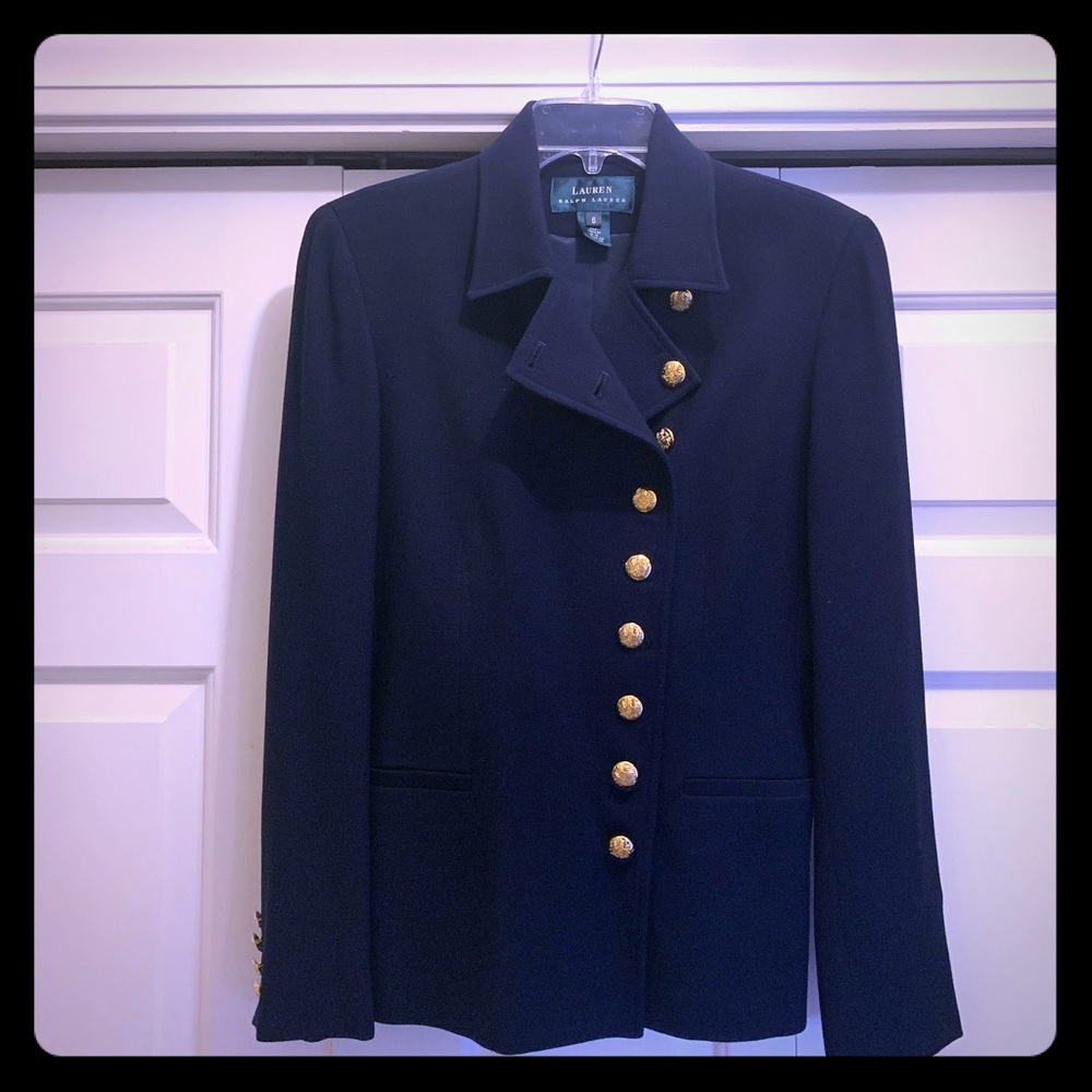 Women’s Blazer Ralph Lauren - Navy Blue size 6